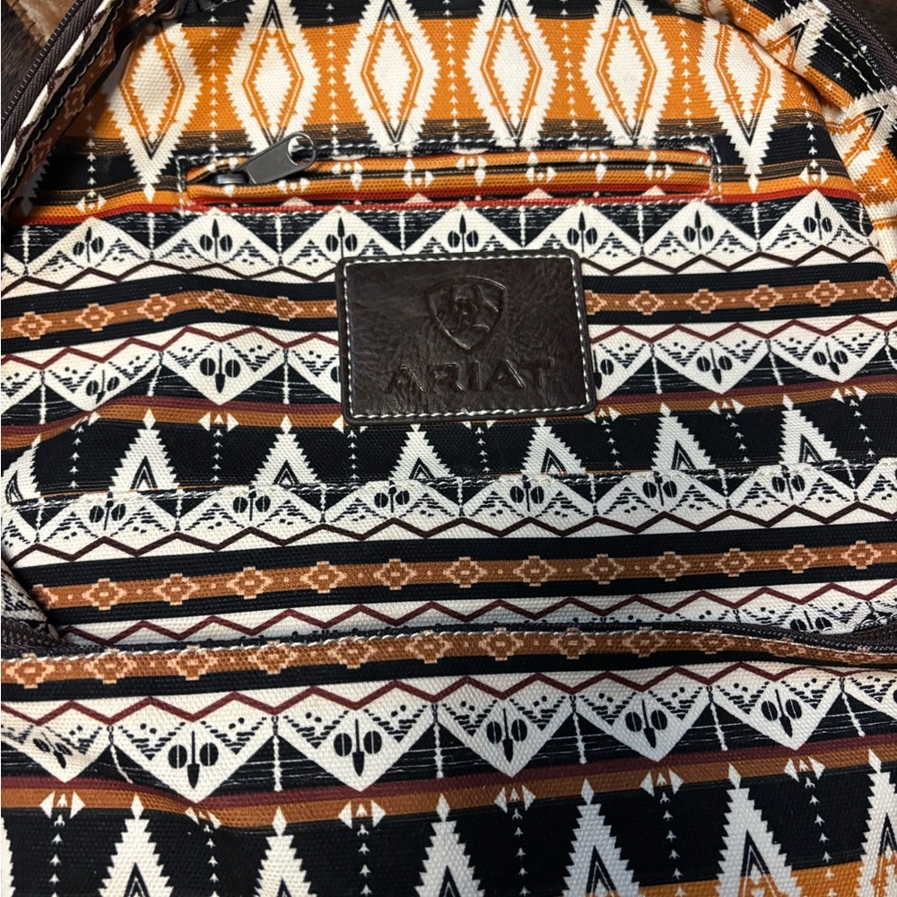 Nwt Ariat Diamond Aztec Backpack - Picture 2 of 6